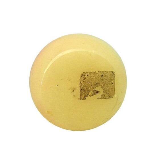 Hand Painted Peach Trinket Dish Box With Love from Jerusalem Gold Trim 2 x 2.5 " - Picture 8 of 12